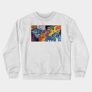 cat Crewneck Sweatshirt